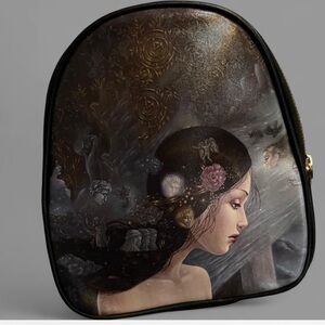 Artistic Women's Mini Backpack/Crossbody Bag
